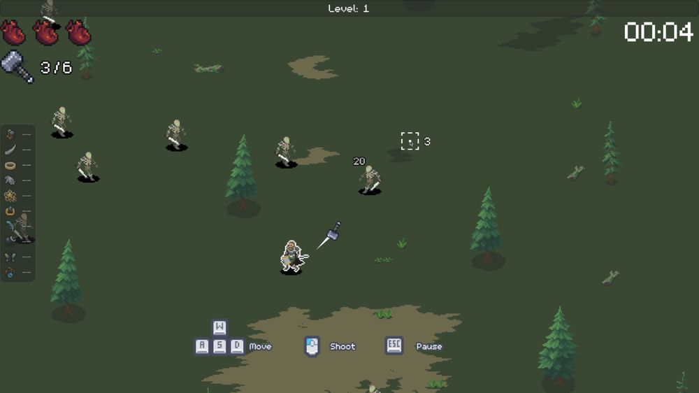 A mid-development screenshot of Loki's Revenge