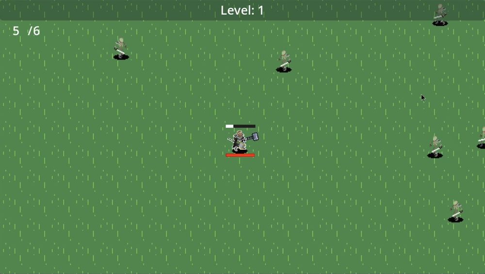 An early development screenshot of Loki's Revenge