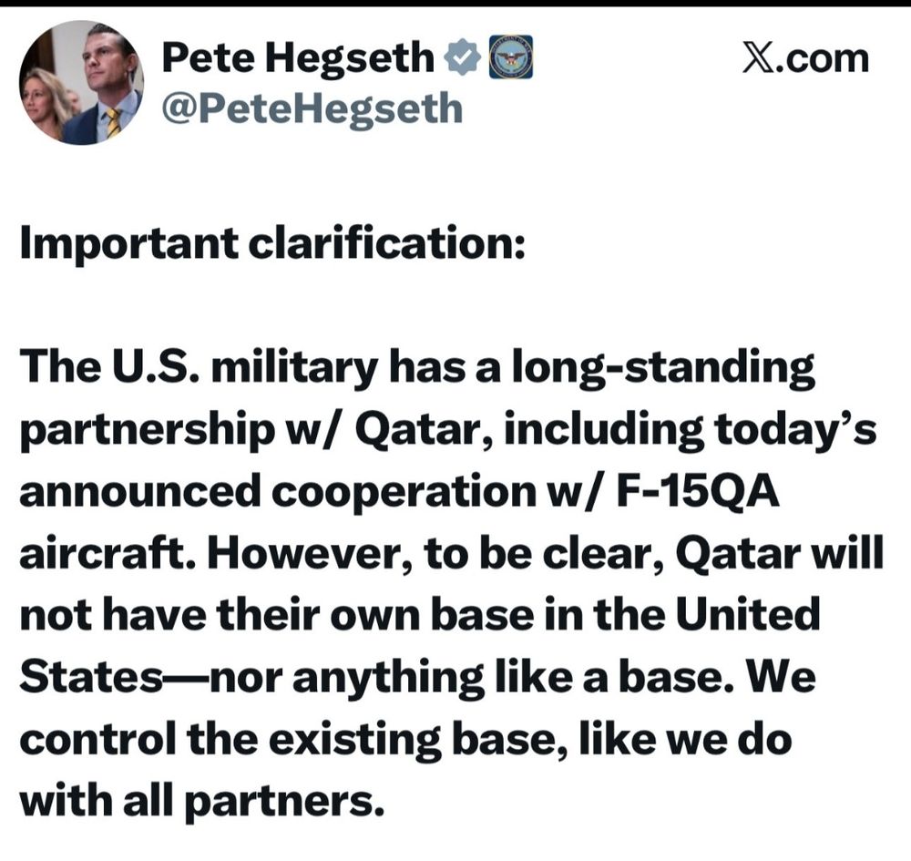 "I'm an alcoholic, abusive & a moron" 
P. Hesgeth