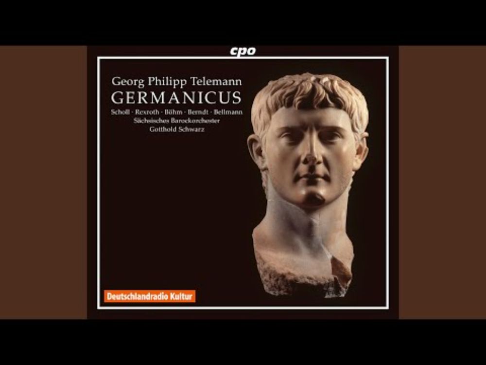 Germanicus, Act II: Aria. Komm, o Schlaf (Agrippina)