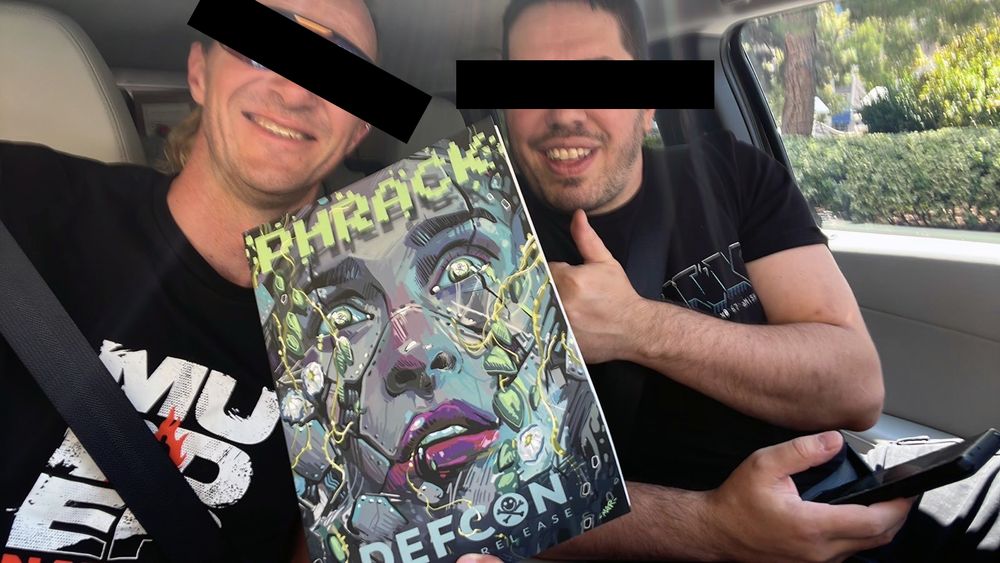 phrack staff with printed issue 72