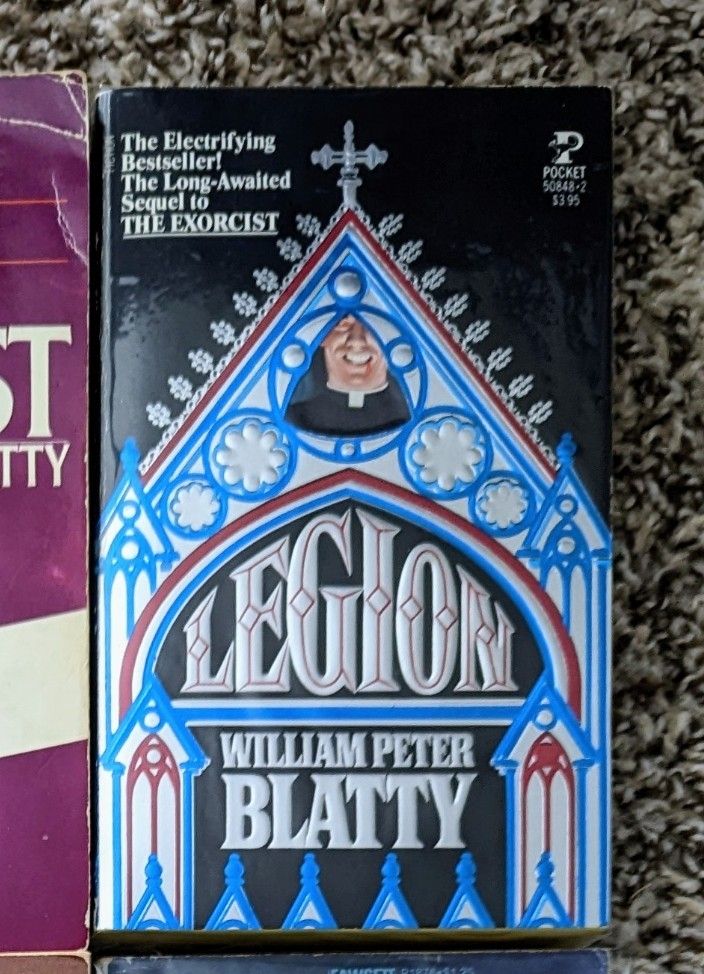 Paperback for Legion by William Peter Blatty 