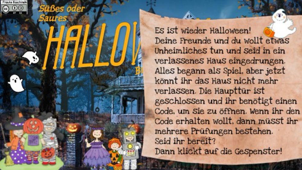 Halloween Breakout für die Klasse