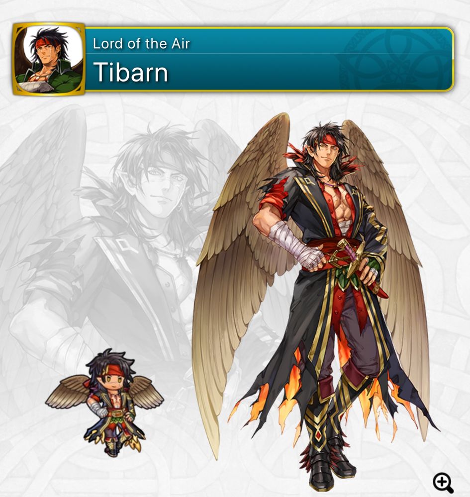Screenshot of Resplendent Tibarn from FEH
