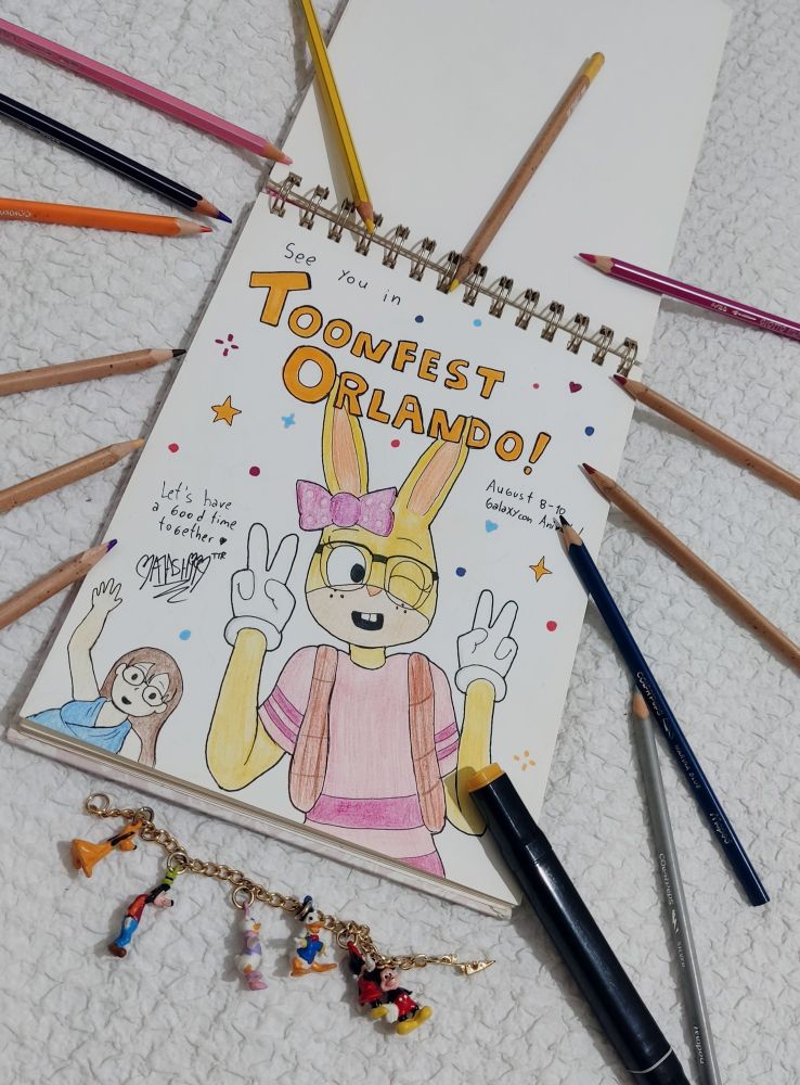 See you in TOONFEST ORLANDO! August 8-10 in Galaxycon Animate!
Let's have a good time together 💖