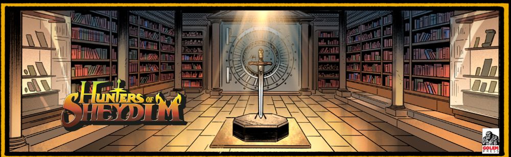 Hunters of Sheydim
by Jeff Marvin
art by R.D. Brown
colors by Vinicius Townsend