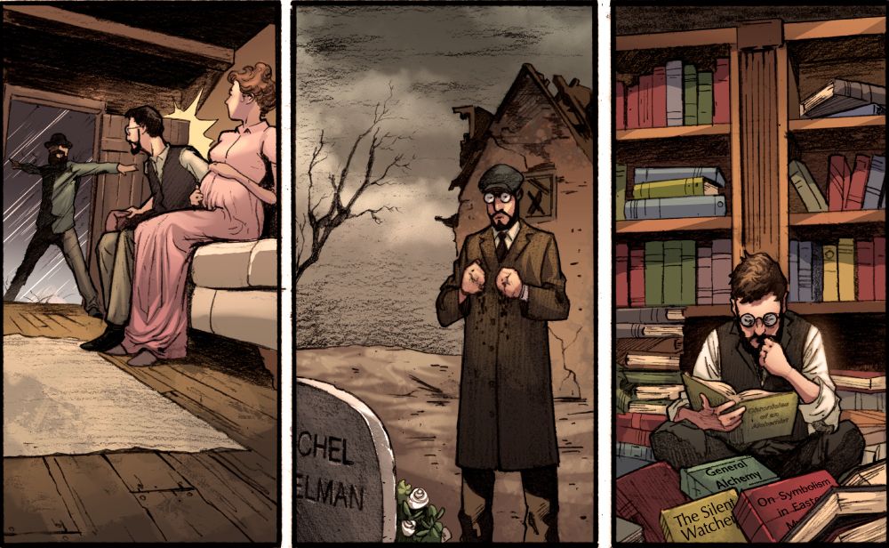 Hunters of Sheydim
the Golem of Kovno
by Jeff Marvin
art by R.D. Brown
colors by Vinicius Townsend