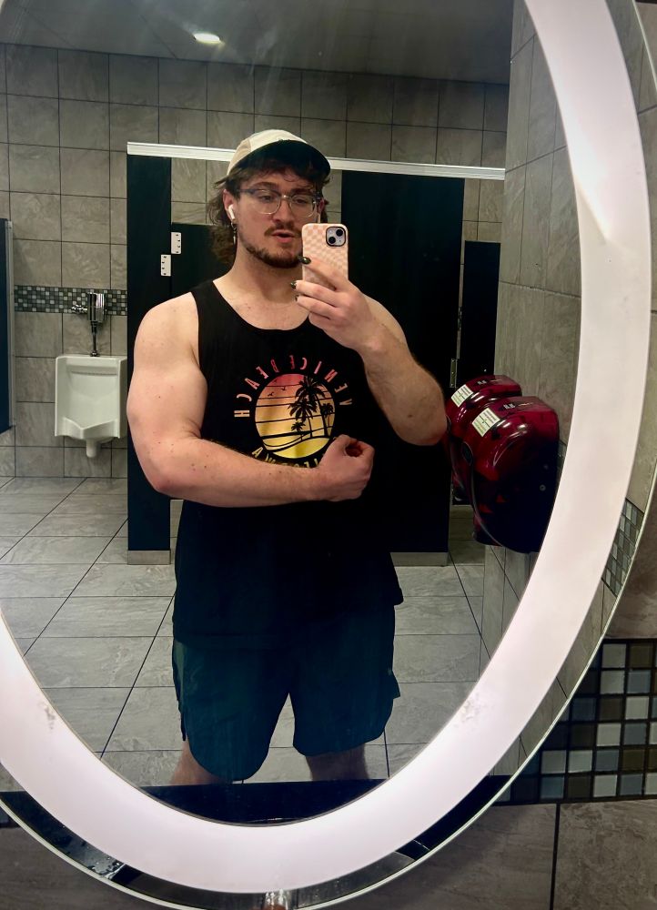 Same, but in a gym locker room. 