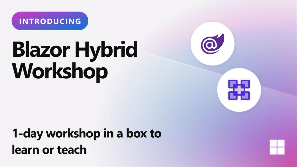 Learn to Build Your First Blazor Hybrid App! - .NET Blog