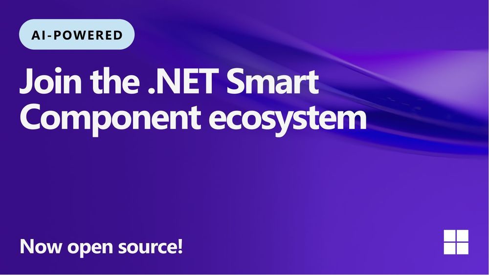 Join the .NET Smart Components ecosystem - .NET Blog