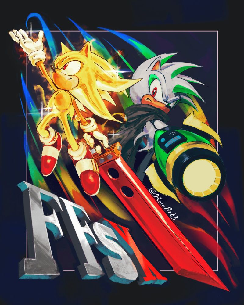 A tribute piece made for BlackDevilX, the creator of Final Fantasy Sonic X who sadly passed away recently.