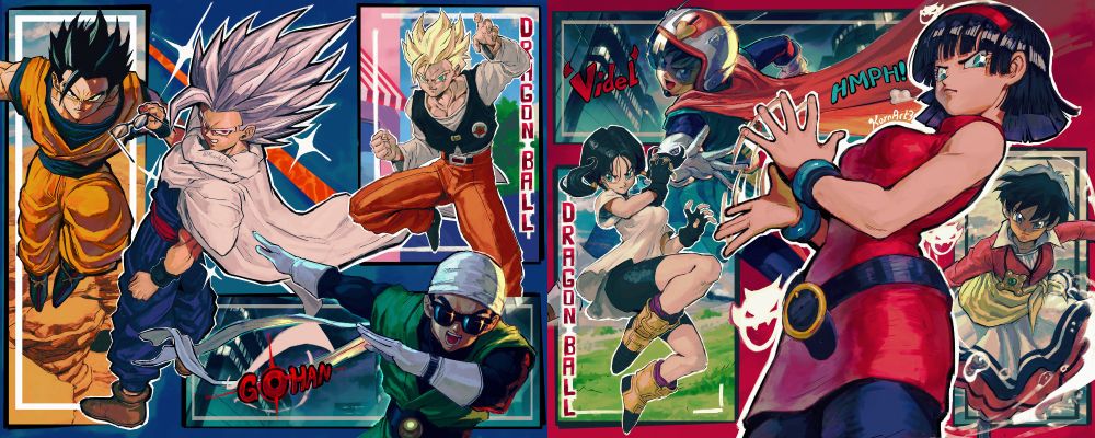 GOHAN AND VIDEL !!!