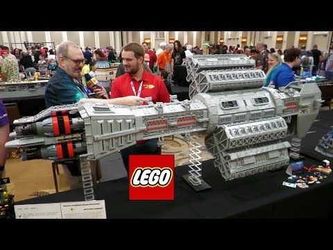 Huge LEGO Babylon 5 Earth Alliance Destroyer Agamemnon Spaceship