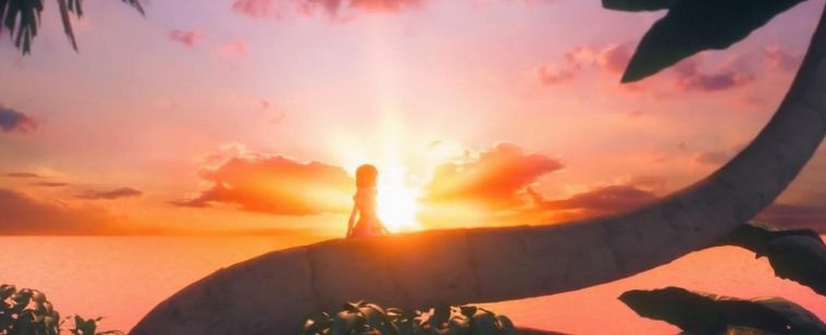 Sora fading away at the end of KH3