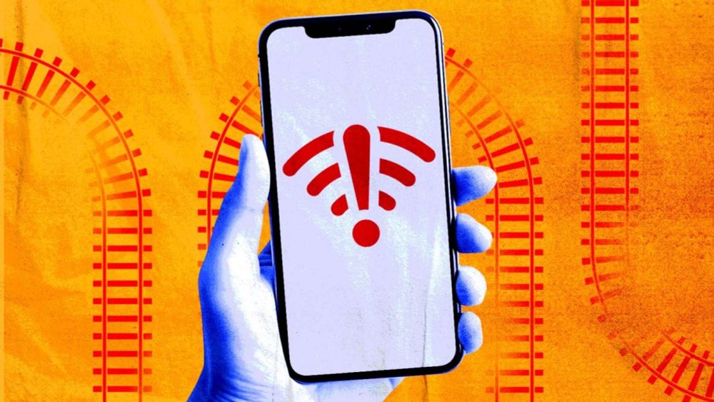 The real reason your train wi-fi is painfully slow