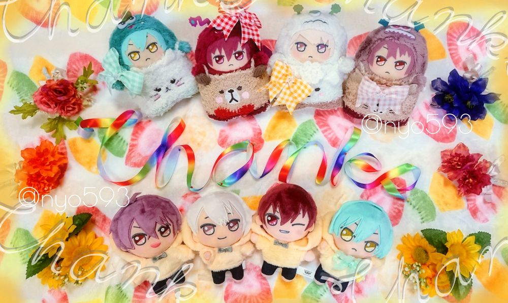 ワルはる ワルとま ワルみな ワルとら ぽぬいずーる きらきらコレクション
リボン文字作り、楽しかったね～！😆✨