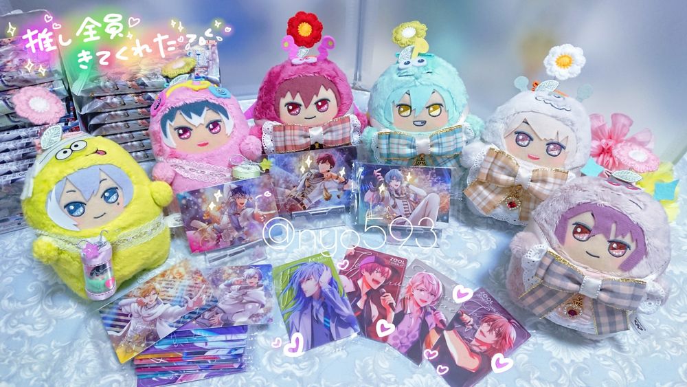 モンモモ モンユキ モンはる モンみな モンとま みてみてコレクション
推し自引き祈願隊モンちゃん達と記念撮影🥹💕✨