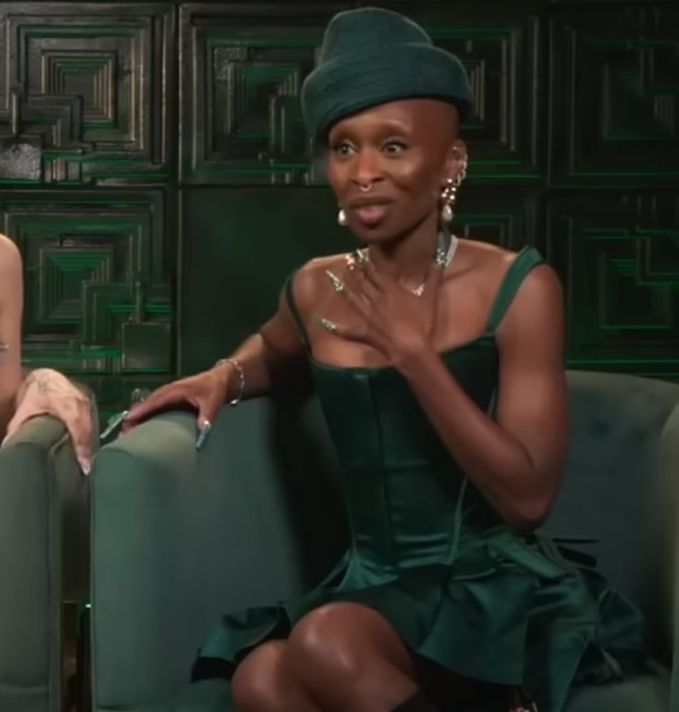 Cynthia Erivo holding space for that