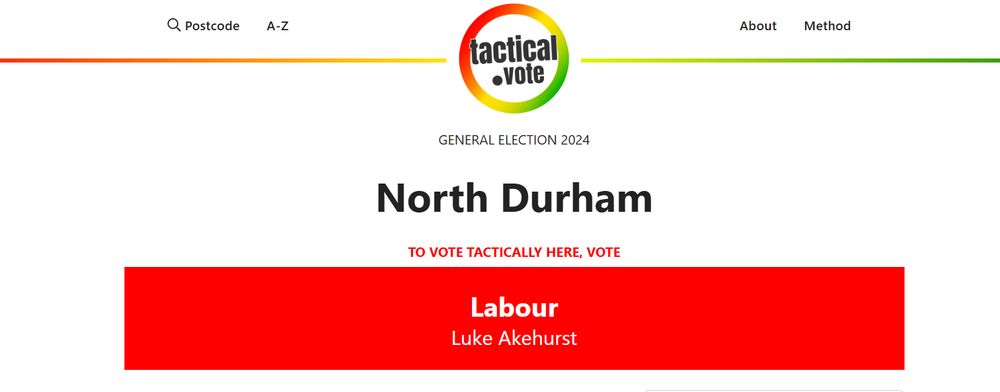 The tactical voting system asking people to vote for Luke Akehurst