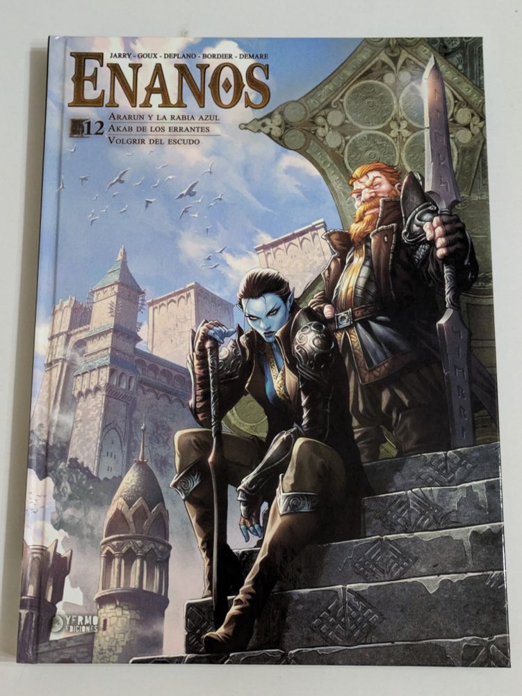 Decimosegundo tomo de Enanos, del mundo de las Tierras de Arran