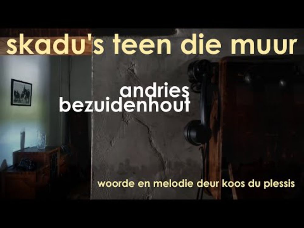 Andries Bezuidenhout - Skadu's teen die muur (Musiekvideo)