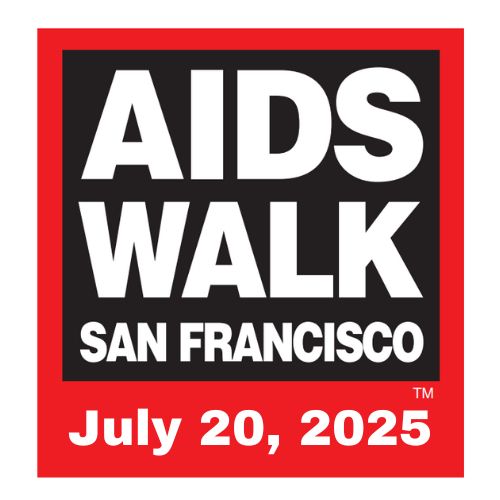 AIDS Walk San Francisco July 20, 2025 Logo