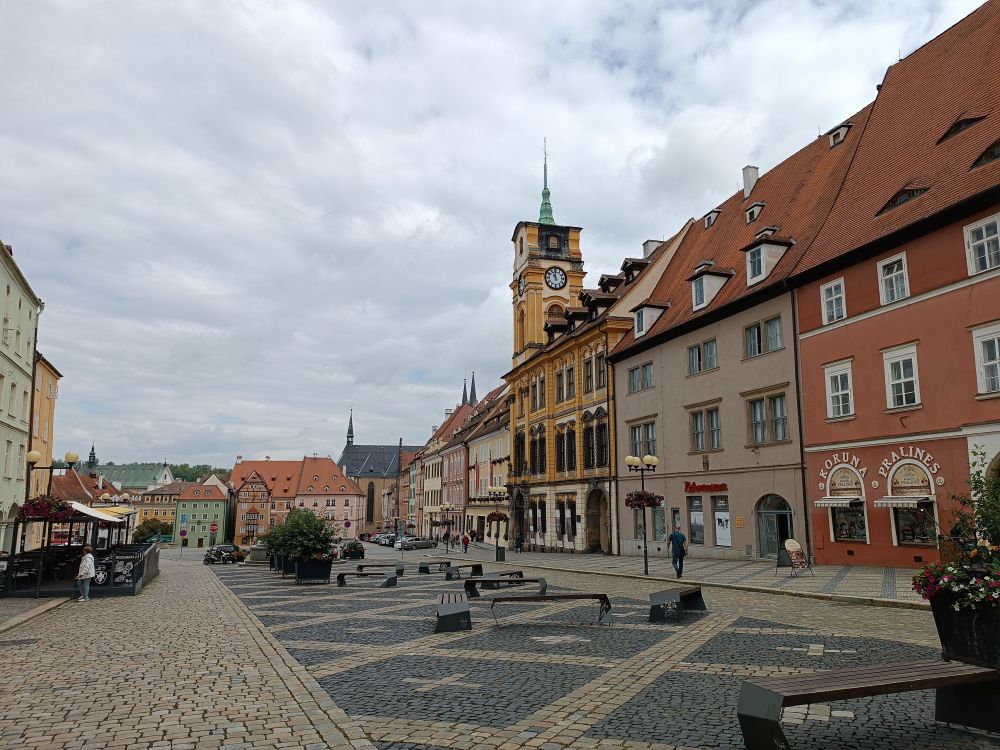 Náměstí v Chebu