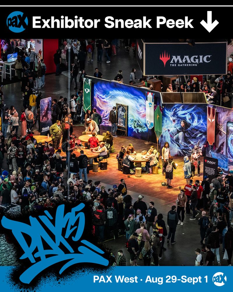 Exhibitor Sneak Peek: Wizards of the Coast. Aug 29 - Sept 1, 2025; west.paxsite.com