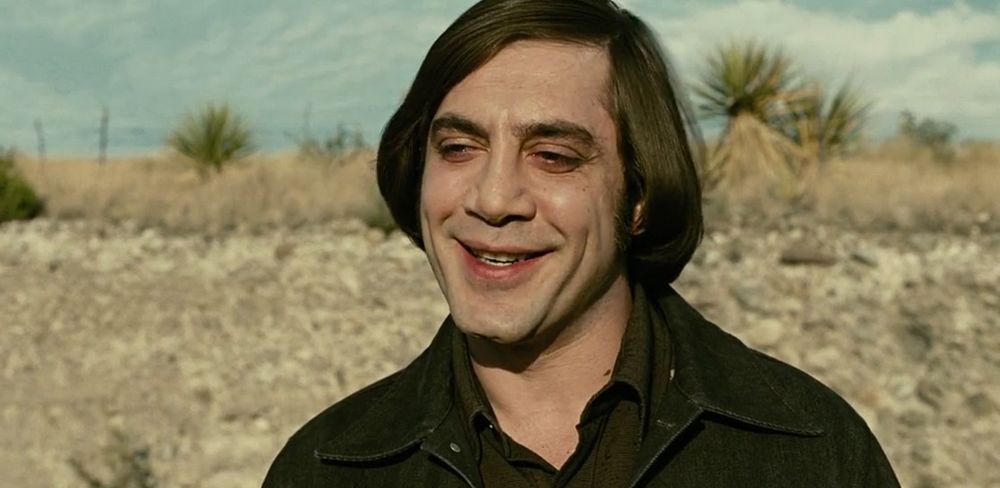 Javier Bardem in No Country For Old Men 