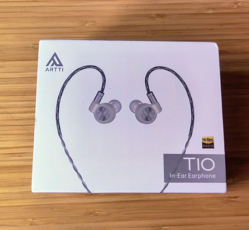 Caja de auriculares artti T10 blanca