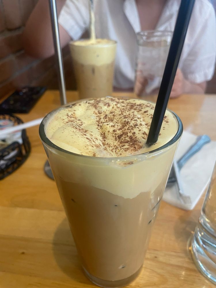 Egg coffee