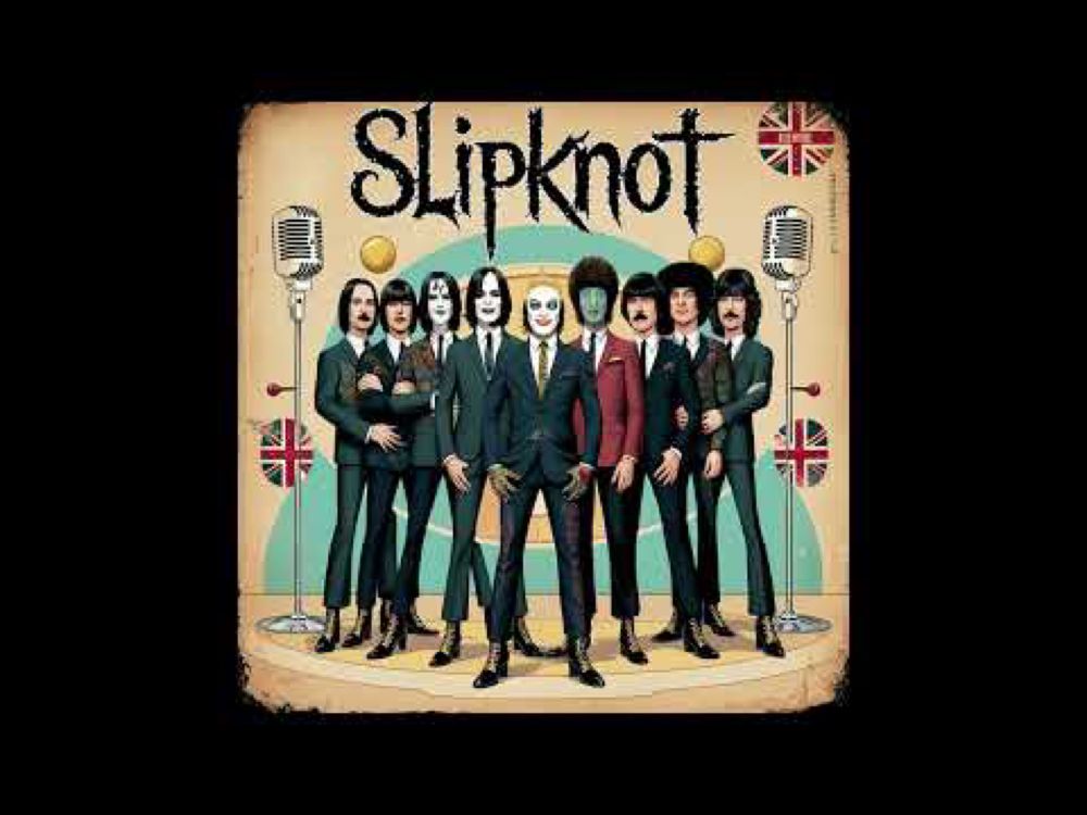 Slipknot - Self Titled Album, but if it had been recorded in the 60s