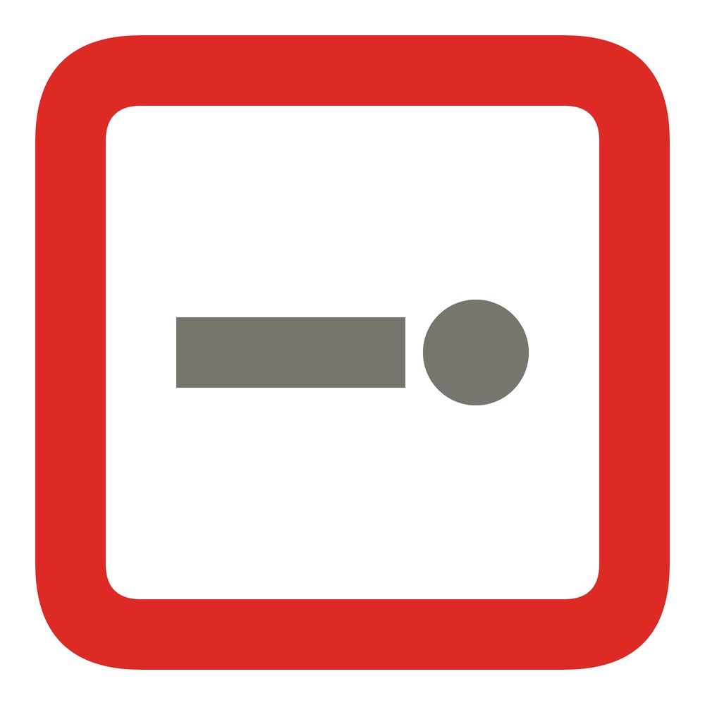 Sign combining elements of Ron Cobb's Semiotic Standard for the movie Alien (1979): Medical Hazard  (stick figure lying;stick figure lying)