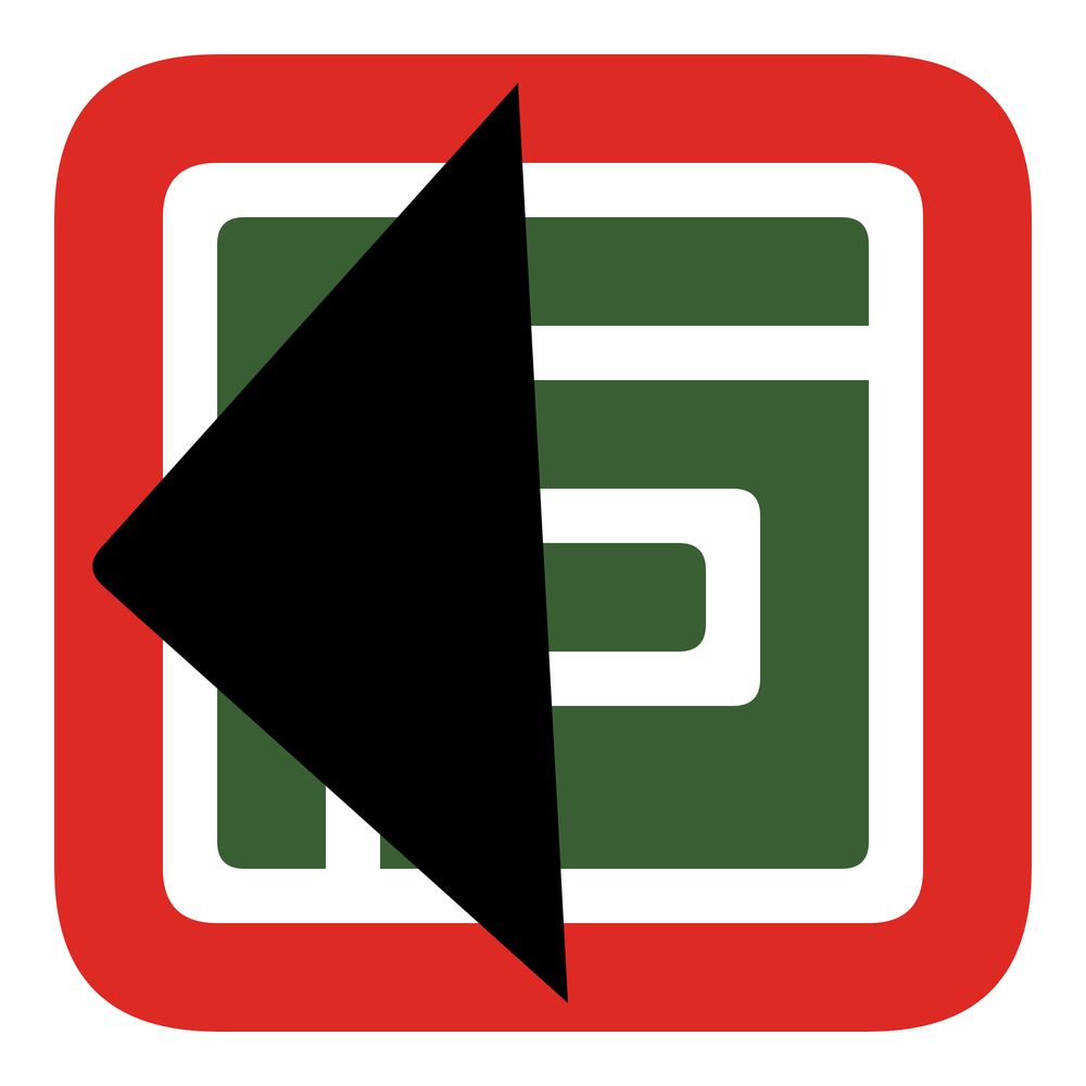 Sign combining elements of Ron Cobb's Semiotic Standard for the movie Alien (1979): Organic Airlock  (stylized wire;triangle)