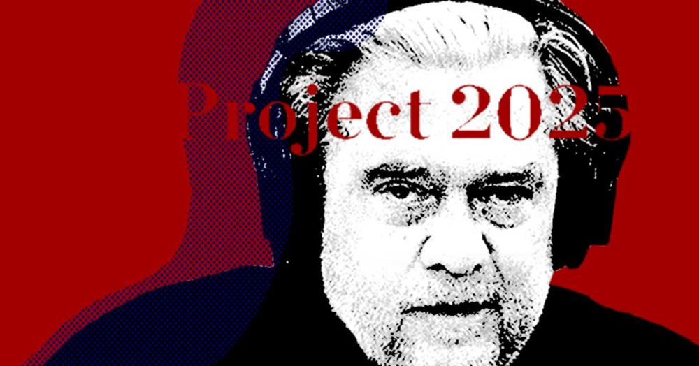 Bannon’s “War Room” is the media home of Project 2025 and Trump’s retribution plans