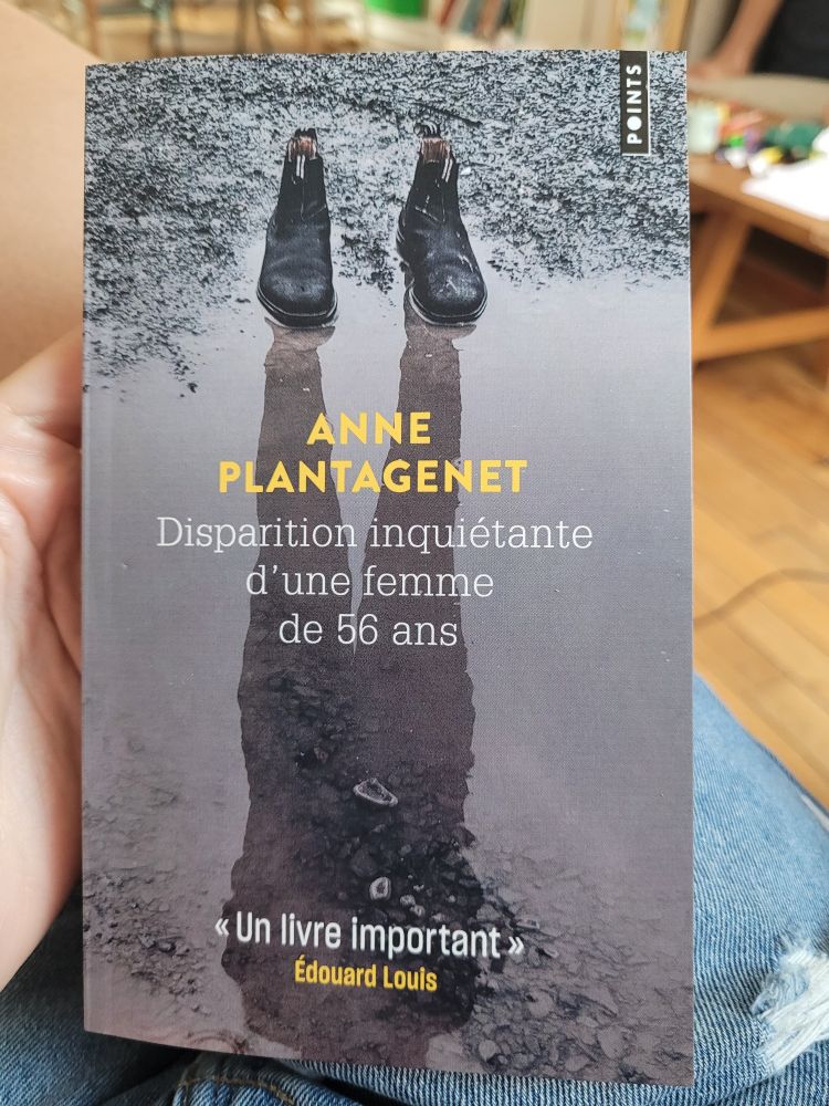 Anne Plantagenet, Disparition inquiétante d'une femme de 56 ans.