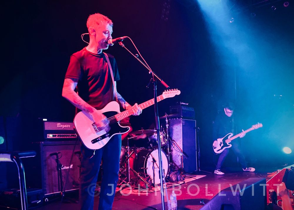 The band Sparta performs on stage at The Pearl on Granville in Vancouver, B.C. 