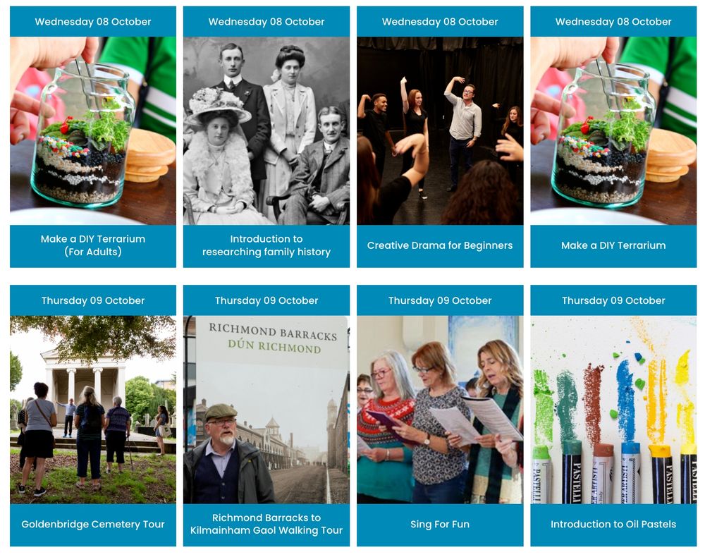  A selection of workshops available for booking at Richmond Barracks in Inchicore