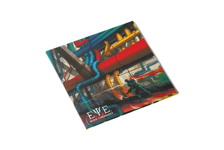 EYE vinyl cover, shows the front panel of the gatefold