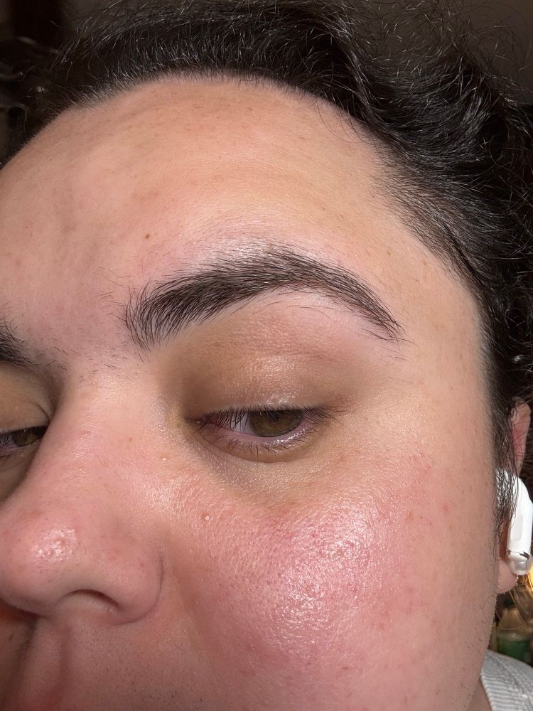 my right brown unsculpted 