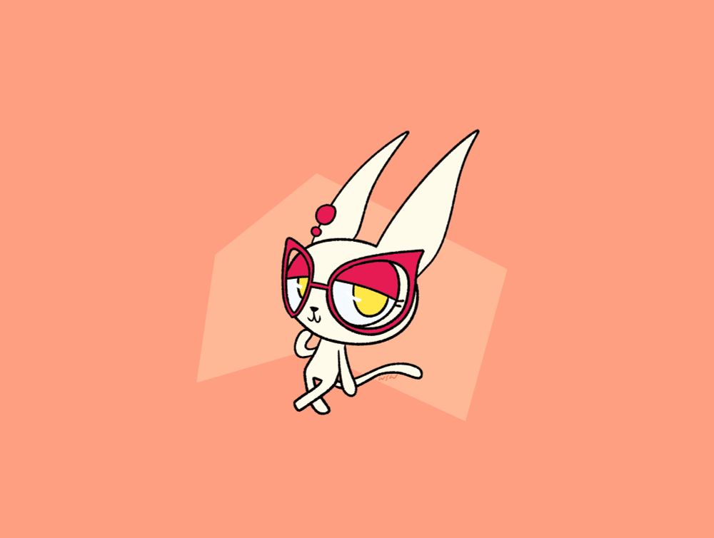 My drawing of Snowball from @doodlesbyzach.bsky.social 