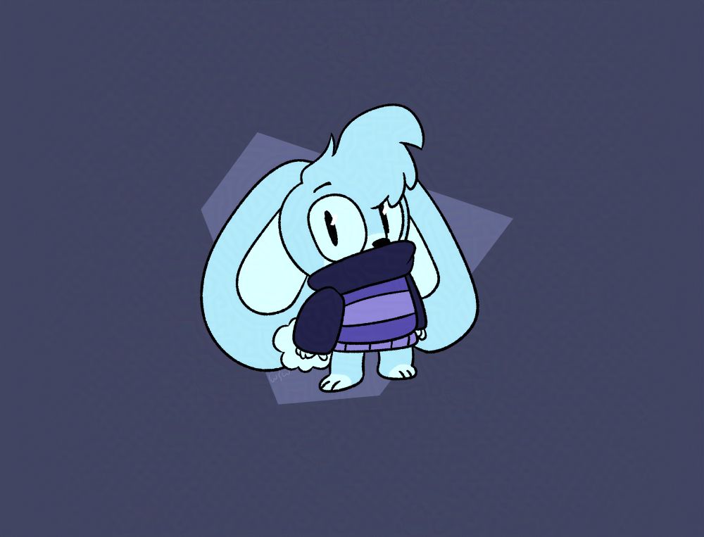 My drawing of Cleo from @crystalfallout.bsky.social