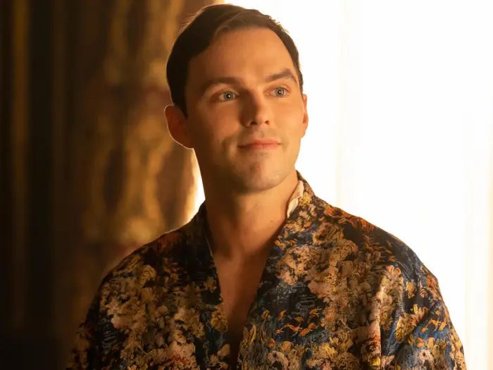 Nicholas Hoult as Emperor Peter III in The Great