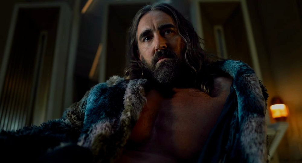 Lee Pace as Brother Day in Foundation. 