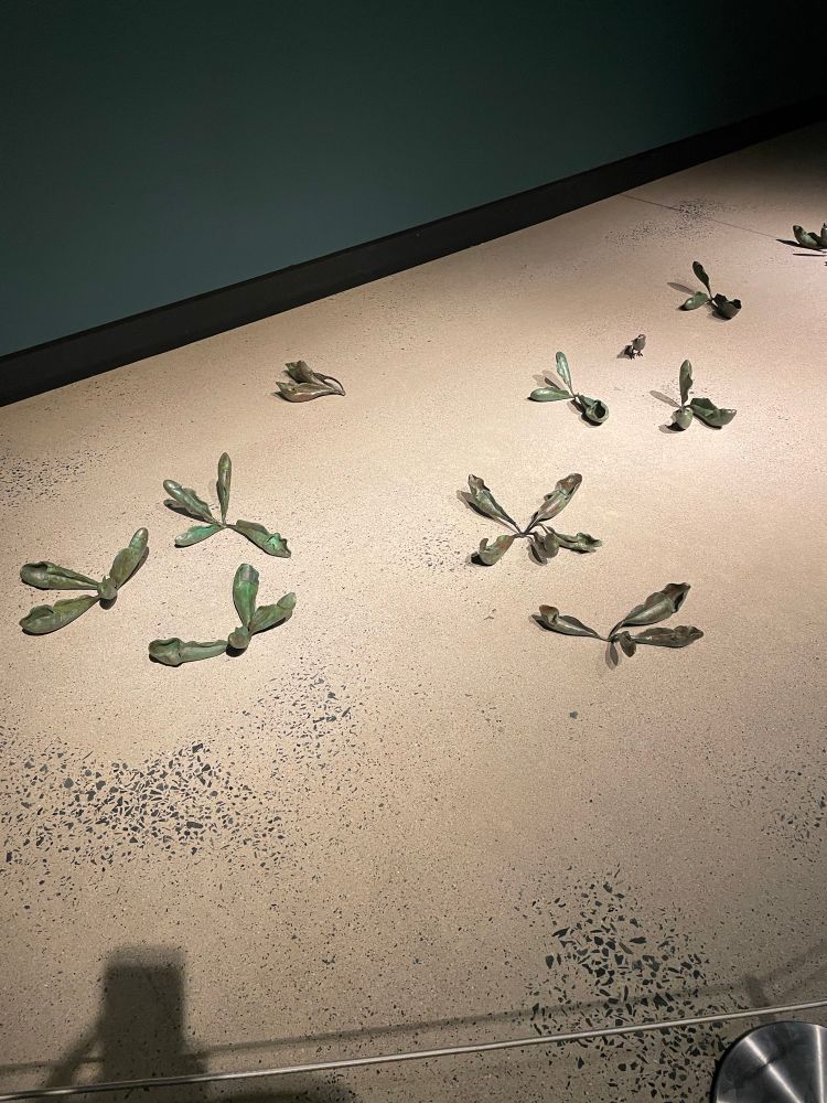 Sculptures of pitcher plants