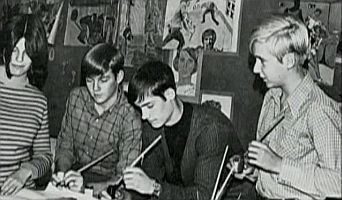 Jim Cameron when he was a teenager