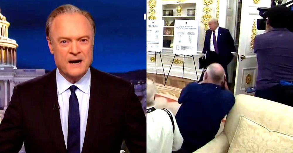 MSNBC host Lawrence O’Donnell went off on the White House press corps for failing to unite in drilling Trump on developments in the Jeffrey Epstein story.