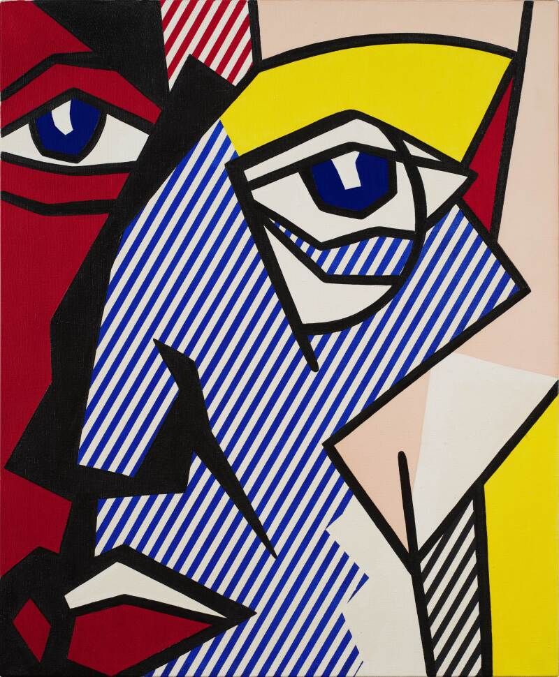 Roy Lichtenstein - Head with Monocle (1980)
