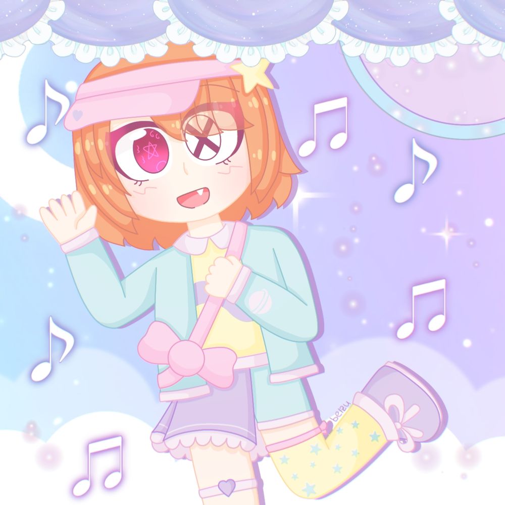 First image featuring my OC Zimi