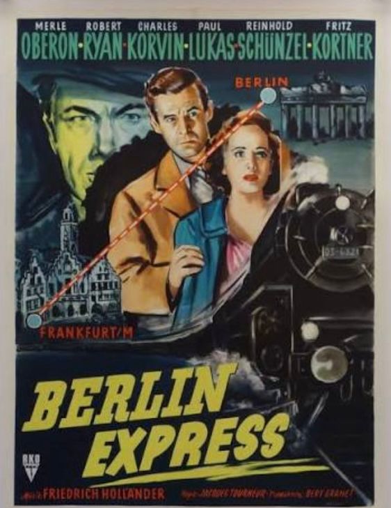 Poster for Berlin Express.